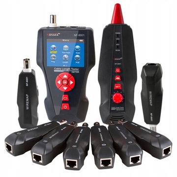 TESTER SIECI NOYAFA NF-8601W LCD, PING TEST, POE