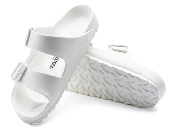 Klapki damskie białe BIRKENSTOCK ARIZONA EVA WHITE 129443 41