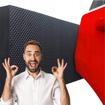 ODBOJNIK MATA PIANKA OCHRONNA NA ŚCIANĘ DO GARAŻU OCHRANIACZ DRZWI AUTA