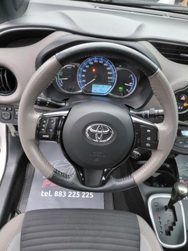 Toyota Yaris III 2016 Toyota Yaris Hybryda Automat Klimatronik Kamera Sensor 1.5 Hybryda 73KM, zdjęcie 12
