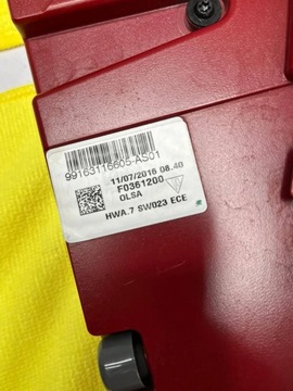 PORSCHE 911 991 FACELIFT SVĚTLO PRAVÁ ZADNÍ 99163116605