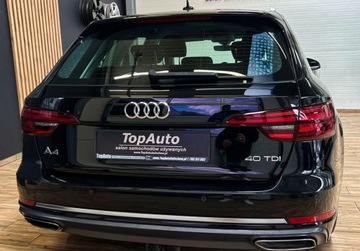 Audi A4 B9 Avant 2.0 40 TDI 190KM 2019 Audi A4 Avant 40 TDI 190 KM bezwypadkowa GWARANCJA S tronic zarejestro, zdjęcie 8