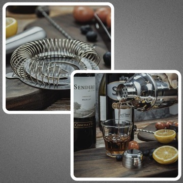 ПРОФЕССИОНАЛЬНЫЙ БАРМЕННЫЙ НАБОР ДЛЯ НАПИТКОВ ШЕЙКЕР