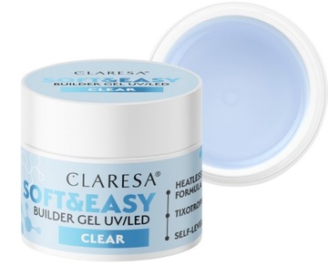 CLARESA СТРОИТЕЛЬНЫЙ ГЕЛЬ SOFT&EASY 12г набор СМЕШАЙ ЦВЕТА