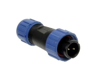 Wtyk Złącze męskie przemysłowe 2 pin IP68 SP1310/P2I 13A/250V