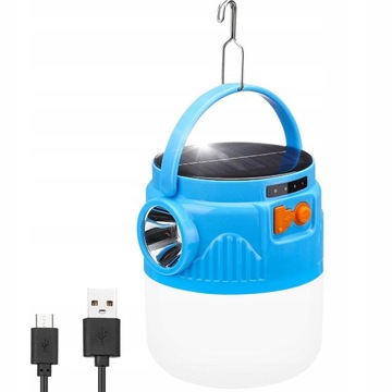 Светодиодная лампа для палатки USB-лампа для кемпинга 3 в 1