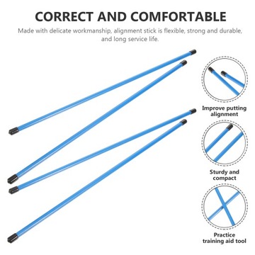 Wędki do ćwiczeń golfowych Swing Trainer Pomoc w wyrównaniu