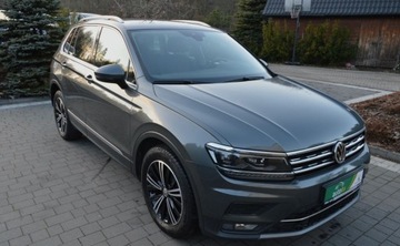 Volkswagen Tiguan II SUV 2.0 TDI 150KM 2019 Volkswagen Tiguan 2,0 TDI 150 KM DSG FULL LED BI-Xenon Nawigacja HIGH-LINE, zdjęcie 9