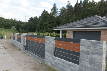 Ceownik 100x20 Palisadowe ogrodzenie płot C2 profi