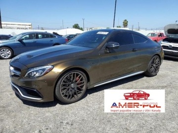 Mercedes Klasa C W205 2017 Mercedes-Benz Klasa C Mercedes-Benz C 63 S AMG Coupe, od ubezpieczalni 4.0