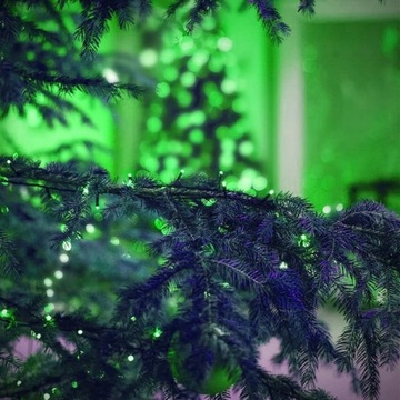 LAMPKI CHOINKOWE LED ZEWNĘTRZNE ZIELONE 300 LED