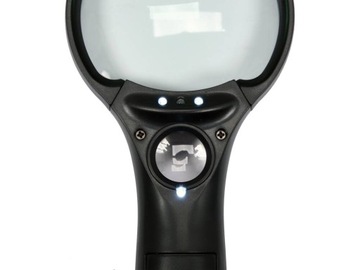 Yato YT-73845 Увеличительное стекло с двумя светодиодными линзами 3,5x/45x.