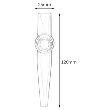 Czerwone KAZOO Czerwone ETUI + MEMBRANY