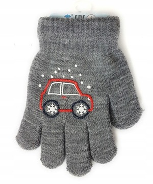 12 лет! Акриловые перчатки на 5 пальцев 92 98