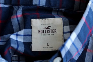 HOLLISTER ŚLICZNA KOSZULA W KRATĘ ROZ. L