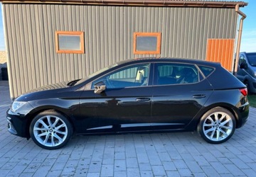 Seat Leon III Hatchback Facelifting 1.5 EcoTSI 150KM 2019 Seat Leon FR 1,5 150KM, 72.000km, Full LED, Idealny Stan, Oplacony 1.5