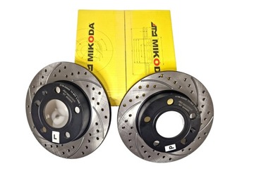 TARCZE HAMULCOWE Nawiercane MIKODA AUDI A8 D3 TYŁ 310mm Vw PHAETON