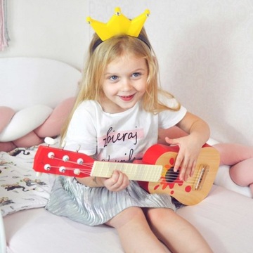 CLASSIC WORLD Деревянная акустическая гитара для детей