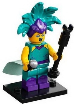 LEGO minifgurka PIOSENKARKA KABARETOWA col21-12