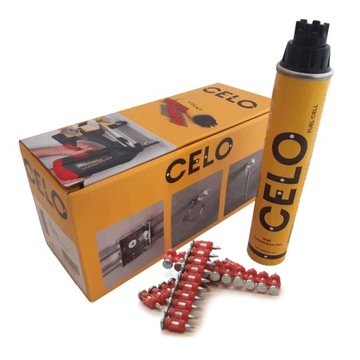 Gwoździe CELO XHA 17mm osadzak gazowy FORCE ONE + gaz