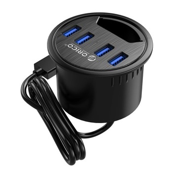 Настольный концентратор Orico USB 3.1 с 4 портами USB-A 5 Гбит/с