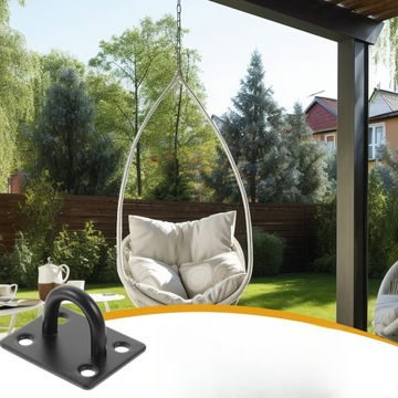 КРЮКИ ДЛЯ ГАМАКА ШАЙБА ПЛАСТИНА С ПРОУШЬЮ ФИКСИРОВАННЫЙ ПОТОЛОЧНЫЙ ДЮБЕЛЬ