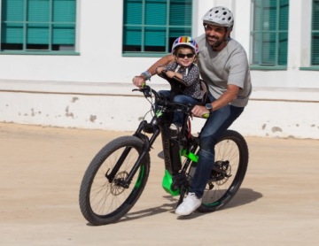 WeeRide Safe Front Deluxe Fotelik rowerowy USA/EU Wersja BLACK !!!
