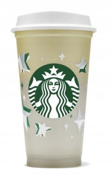 STARBUCKS KUBEK WIELORAZOWY 473ML REUSABLE CUP ŚWIĘTA ZMIENIAJĄCY KOLOR
