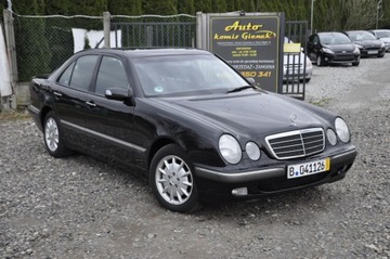 Mercedes Klasa E W210 Sedan 2.0 136KM 2001 Mercedes w 210 elegance automat skóra 2,0 pb, zdjęcie 38