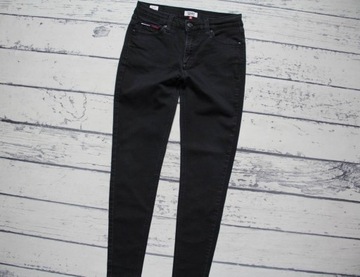 Tommy Hilfiger Nora Mid Rise Skinny _ jeansy damskie _ 28/30