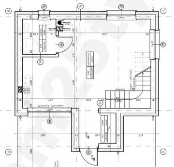Проект дома до 70м² Комин Сродек