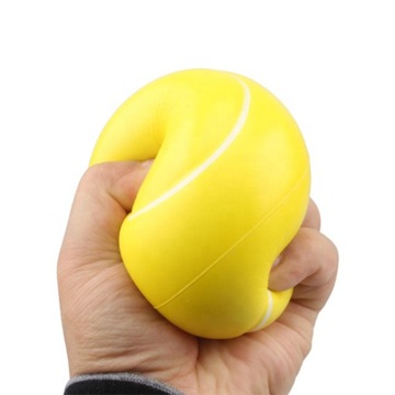 12x PIŁKA PIANKOWA SPORT KOLOROWA ZABAWKA ANTYSTRESOWA LEKKA MIĘKKA 6cm