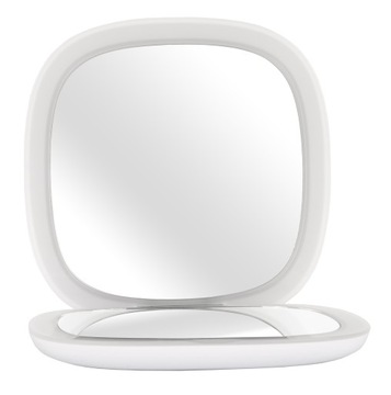 Карманное косметическое зеркало с подсветкой.