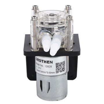 MINI POMPA DOZUJĄCA 500mL/min 24V PERYSTALTYCZNA