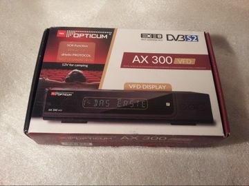 Tuner dekoder satelitarny DVB-S2 OPTICUM AX300