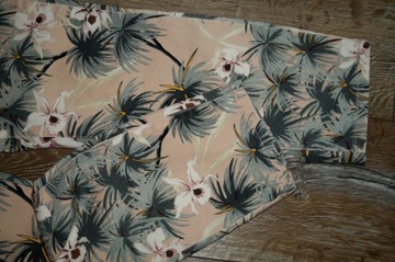 CAMBIO elastyczne spodnie w kwiaty J.NOWE 38