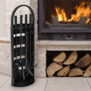 Комплект подставки для камина SEHIR с аксессуарами для каминов SEHIR 5-в-1