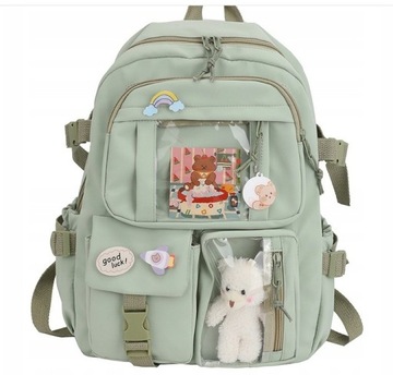 Plecak szkolny AllBag kawaii plecak dla dziewczyn