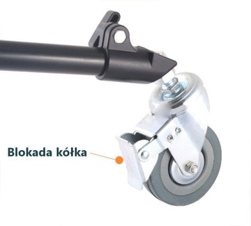 KOMPLET KÓŁEK DO STATYWU - KÓŁKA STATYWOWE 22MM