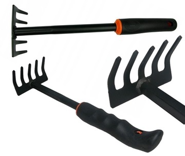 НАБОР САДОВЫХ ИНСТРУМЕНТОВ, садовые инструменты, 4 шт. ЛОПАТА, МОТЫВА, ГРАБЛИ