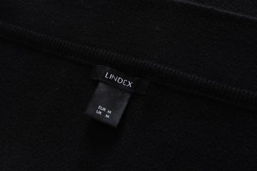 LINDEX czarna dzianinowa spódniczka przed kolano M 40 42