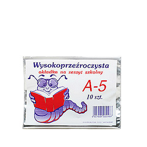 OKŁADKA NA ZESZYT A5 10 SZTUK