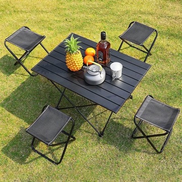 ПОРТАТИВНЫЙ СКЛАДНОЙ КЕМПИНГОВЫЙ ТАРЮК С СУМКОЙ, ЛЕГКИЙ УЛИЧНЫЙ ТАРЮК