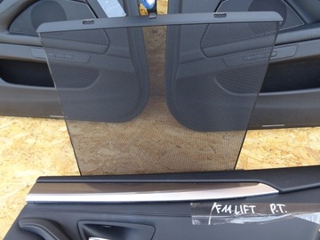 BMW 5 F10 F11 LIFT TAPICERKA BOCZEK PRZÓD TYŁ