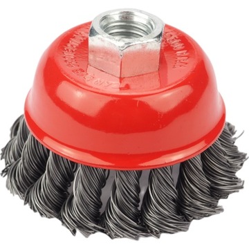 А ЩЕТКА ВИТАЯ ПРОВОДНАЯ (С ГАЙКОЙ) 65мм