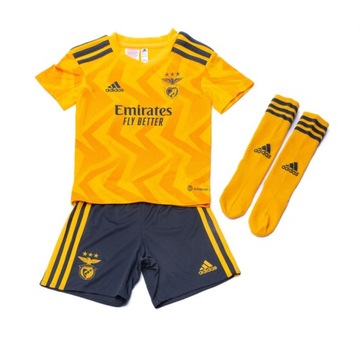 Komplet piłkarski ADIDAS SL BENFICA SEGUNDA EQUIPACIÓN 2022-2023 rozm. 152