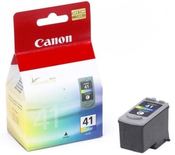 TUSZ ORYGINAŁ CANON CL-41 KOLOR CL41