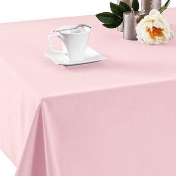 Скатерть Emma из полиэстера, пудрово-розовая, 90x90см