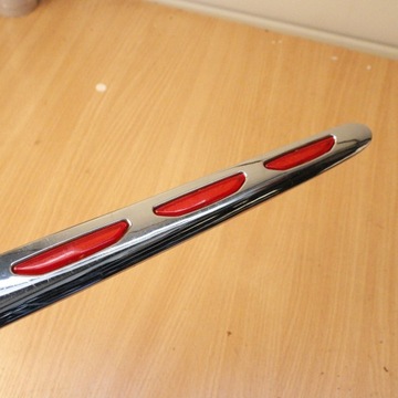 5166 Накладка на верхнюю часть кофра левая, хром, Honda Goldwing GL 1800