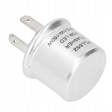 LED Flasher Relay Aluminiowa obudowa 2-stykowa